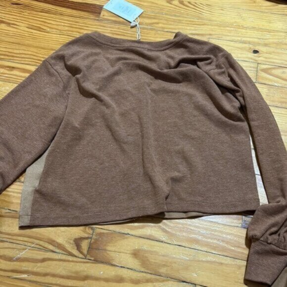 NWT Shabby Chic Suede Jasper Cardigan & Pant 2 Piece Set Size Medium - Picture 5 of 6